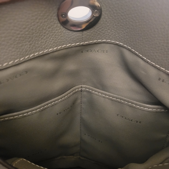 Coach Edie Turnlock Shoulder Handbag - Picture 12 of 12